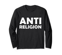 Anti Religion Best Ashiest Agnostic Secularism Nonreligious Long Sleeve T-Shirt