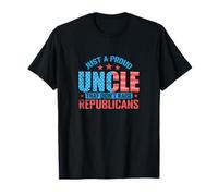 Anti Republican Proud Uncle Graphic T-Shirt