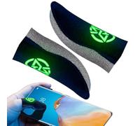 Anti-Rescue Games Game Finger Cell Phone Game Finger Sensor, 2 Pieces Non-Slip, Finger Covers In The Dark In The Dark | Ultraduns- Sensitivity