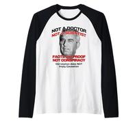 Anti RFK Jr A Doctor Scientist Facts Proof Not Conspiracy Raglan Baseball Tee