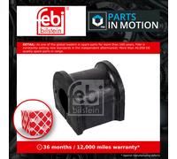 Anti Roll Bar Bush fits NISSAN CABSTAR F24M 2.5D Rear 06 to 13 Suspension Febi
