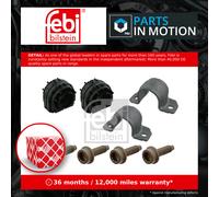 Anti Roll Bar Bush fits VW PASSAT Rear Left or Right 05 to 15 Suspension Febi