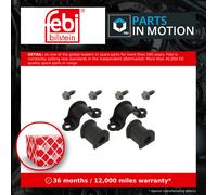 FEBI BILSTEIN Repair Kit 44860 – Anti-Roll Bar Bush with Brackets & Screws – Pack of 1