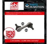 Stabilizer Link Rear Axle Left Coupling Rod 10038 FEBI BILSTEIN for BMW 5