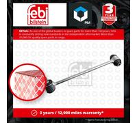 Anti Roll Bar Link fits MERCEDES Rear Left Stabiliser Drop Link A2043200589 Febi