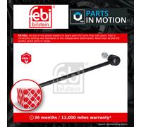 Anti Roll Bar Link fits NISSAN QASHQAI J10 1.6 Front Right 07 to 13 HR16DE Febi