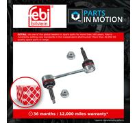 Stabilizer Link Rear Axle Left Coupling Rod 101905 FEBI BILSTEIN for LAND ROVER