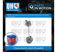 Quinton Hazell Stabiliser Link - QLS3407S - Single Bar Fits Rear Axle Left - Original Equipment OEM Quality Direct Fit Replacement - Length: 100mm - Finish: Powder-Coated