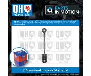 Anti Roll Bar Link Rear QLS3560S Quinton Hazell Stabiliser Drop Link A9063201389