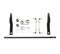 Anti Roll Front Sway Bar Kit - Suspension Stabilizer Links & Bars Steel Arms & Frame Brackets Fit For Jeep Wrangler JK 2007-2018 Front Anti Roll Bar Drop