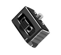 Anti-Rotation 1/4-20 Screw Extension Head with Retractable Locking Pin & Double Stabilization for Secure Mounting Professional Photography Gear Extension