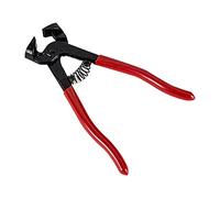 Anti-Rust 8-inch Professional Flat End Tile Breaking Pliers for Glass Fusing Breaking Small Pieces of Glass for Tile Pliers Hand Cutter Nipper
