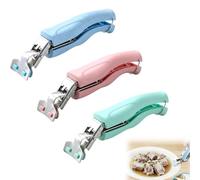 Anti-Scald Bowl Gripper, Stainless Steel Anti-Scalding Hot Bowl Dish Plate Grippe, Multi-Purpose Anti-Scald Bowl Dish Holder Clip, Plate Gripper for Instant Pot Accessories, Microwave, Oven (Blue)