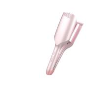 Anti-scald Curling Iron 32mm / 1.26-inch Water Ripple Big Wave Curls - Easy Styling Hair Rod 4℃(Pink,EU)