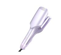 Anti-scald Curling Iron 32mm / 1.26-inch Water Ripple Big Wave Curls - Easy Styling Hair Rod 4℃(PURPLE,US)