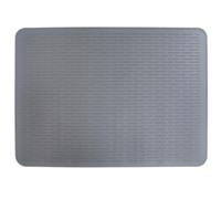 Anti-Scald Mat For Hotplates Silicone Mats for Hot Pans, Heat Proof Mat and Worktop Protector, 51 x 71cm Fold able Thick and Soft Silicone Pad (Gray)