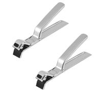 Anti-scalding Clip, 1/2Pcs Stainless Steel Bowl Plate Clamp with Silicone pad Hot Dish Gripper for Bowl, Pan, Plates, Air Fryer, Microwave, Oven