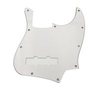 Anti Scratch Bass Guitar Decorative Cover Panel 10 Precisions Holes Protective Shield for Long Terms Musician Bass Accessory Protector