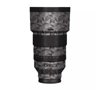 Anti-Scratch Camera Lens Sticker Coat for Sony FE 135mm F1.8 GM Vinyl Wrap Protective Film Body Protector Skin FE1.8/135 GM 135 1.8(Triangle Titanium)