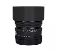 Anti-Scratch Camera Lens Sticker for Sigma 45mm F2.8 DG DN Fit for Sony Mount Camera Coat Wrap Protective Film Body Protector Skin Cover 1:2.8 45 2.8(Matte Black)