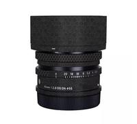 Anti-Scratch Camera Lens Sticker for Sigma 45mm F2.8 DG DN Fit for Sony Mount Camera Coat Wrap Protective Film Body Protector Skin Cover 1:2.8 45 2.8(Honeycomb Black)
