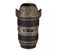 Anti-Scratch Camera Lens Sticker for Sigma Art 24-35mm F2 DG Fit for Canon EF Mount Camera Coat Wrap Protective Film Body Protector Skin Cover Decals Cost 1:2 24-35 2(Wave Gold)