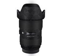 Anti-Scratch Camera Lens Sticker for Sigma Art 24-35mm F2 DG Fit for Canon EF Mount Camera Coat Wrap Protective Film Body Protector Skin Cover Decals Cost 1:2 24-35 2(Triangle Black)