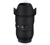 Anti-Scratch Camera Lens Sticker for Sigma Art 24-35mm F2 DG Fit for Canon EF Mount Camera Coat Wrap Protective Film Body Protector Skin Cover Decals Cost 1:2 24-35 2(Leather Black)