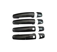 Anti-Scratch Compatible with Sedici 189 2006-2011 Single Hole Dual Smart Door Handle Trim with Exterior Bowl Protector Anti-Scratch Guard Kit Door Handle Protector(Carbon Fiber Pattern A)