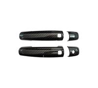Anti-Scratch Compatible with Sedici 189 2006-2011 Single Hole Dual Smart Door Handle Trim with Exterior Bowl Protector Anti-Scratch Guard Kit Door Handle Protector(2 Doors Carbon Fiber Pattern A)