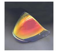 Anti-Scratch Dustproof Windshield Accessories Motorcycle Helmet Visor Lens Compatible with SH&OE&I J-Cruise J-Force4 CJ-2(Clear Red)