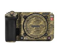 Anti-Scratch EOSC50 Camera Vinyl Wrap Skin for Canon EOS C50 Accessories Protector Coat Sticker C 50 Protective Skin C50 (Wave Gold, for Canon EOS C50)