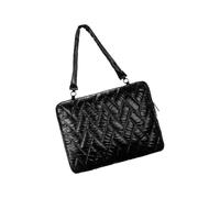 Anti Scratch Laptop Shoulder Bag Quilted Protective Design 12 Inch Tablet Sleeve Ergonomic Carrying Case Aptop Bag