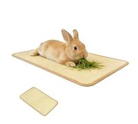 Anti-Scratch Mat for Rabbits - Scratch-Resistant Pad for Bed, 40 x 60 cm Mat for Rabbits | Resting Chewing Sleep Nesting in the Cage, Shaping Positive Behaviors and Minimising