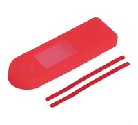 Anti-Scratch Silicone Cover for Xiaomi Electric Scooter 4 Display, Waterproof Dashboard Protective Shell(Red)