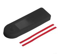 Anti-Scratch Silicone Cover for Xiaomi Electric Scooter 4 Display, Waterproof Dashboard Protective Shell(Black)