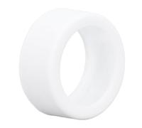 Anti Scratch Silicone Ring Cover Skin Friendly Elastic Ring Protector Compatible with All Smart Rings for Oura Ring 3 Protective Sleeve Blanc M pour la taille 11 12 13 (white)