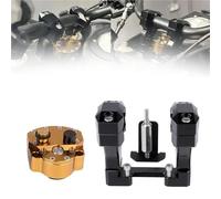 Anti-shake device For CFMOTO 450MT 800MTX Steering Damper Motorcycle Steering Stabilizer Bar Riser Clamp(Damper n Bracket 2)