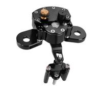 Anti-shake device For XL 750 Transalp 750 Motorcycle Steering Damper Stabilizer Steering Shock Absorber Reverse Kit(Damper n Bracket 1)