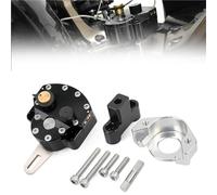 Anti-shake device Steering Damper Stabilizer For VFR800F VFR800Fi VFR800 VTEC Motorcycle Adjustable Reversed(Damper n Bracket 1)