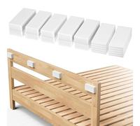 Anti Shake Headboard Stoppers for Wall, Thick EVA Foam Wall Protector, Anti Vibration Soundproof Prevent Hitting Noise, Self Adhesive Fixer Bumper Pads for Beds Cabinets Sofas, 5mm + 15mm, 20Pcs