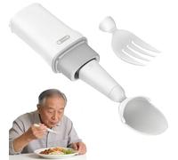 Anti-Shake Spoon, Adaptive Utensil Set for Elderly & Disabled Adults, Intuitive Cutlery for Hand Tremors, Essential Eating Aid