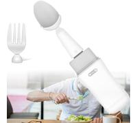 Anti-Shake Spoon and Fork, Self-Stabilizing Cutlery for Arthritis and Disability Aid, Essential Eating Utensils for Hand Tremors and Mobility Challenges