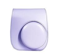 Anti-Shock Camera Rucksack Camera Travel Bag PU Leather Camera Bag & for Fu&ji&fi&lm for in&st&ax for Mi&ni 12/11/9/8 Retro Camera Protective Cover Shell Pouch Protector Scratchproof(Purple)