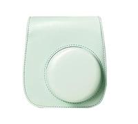 Anti-Shock Camera Rucksack Camera Travel Bag PU Leather Camera Bag & for Fu&ji&fi&lm for in&st&ax for Mi&ni 12/11/9/8 Retro Camera Protective Cover Shell Pouch Protector Scratchproof(Green)