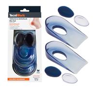 Anti-Shock Gel Heel pad with Removable Graduated Density Pads - 1 Pair - Size for Shoes 41-46