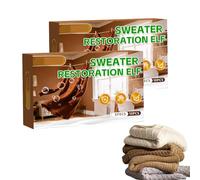 Anti-Shrink Sweater Revive Effervescent Tablets, Gentle Soak for Hand Wash to Help Relax Wool, Cashmere & Knit Fibres - Helps Restore Shape, Reduce Pilling, 10 Tablets (2 PCS)