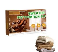 Anti-Shrink Sweater Revive Effervescent Tablets, Gentle Soak for Hand Wash to Help Relax Wool, Cashmere & Knit Fibres - Helps Restore Shape, Reduce Pilling, 10 Tablets (1 PCS)