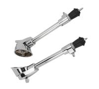 Anti Skid 2 Pcs Drum Feet, Premium Steel Leg for Bass Drum, Percussion Accessory, with Skid-proof Design, for Replacing Dirty,Old or Broken Parts