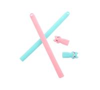 Anti-skid Pen Sleeve Screen Protecter 2pcs Second Generation Protective Case Cartoon Sleeve Silica Gel Prevent Slipping Pencil Cap